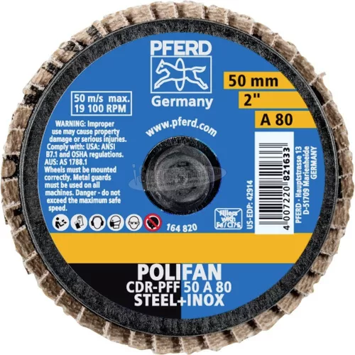 PFERD COMBIDISC Mini-POLIFAN korong CDR PFF 50 A 80 47202090