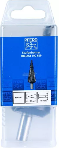 PFERD gyorsacél HSS lépcsős fúró STB HSS 04-39/10 HC-FEP 25201044