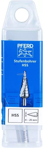 PFERD gyorsacél HSS lépcsős fúró STB HSS 04-20/8 25201037