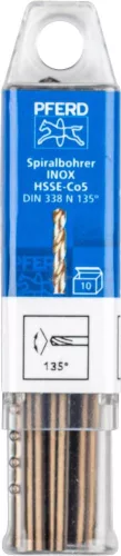 PFERD csigafúró INOX anyagokhoz SPB DIN 338 HSSE N 3,5 INOX 25203557