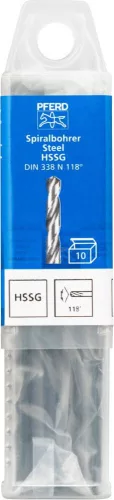 PFERD csigafúró acél anyagokhoz SPB DIN 338 HSSG N 7,0 STEEL 25203534