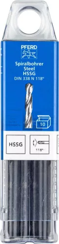 PFERD csigafúró acél anyagokhoz SPB DIN 338 HSSG N 6,5 STEEL 25203532