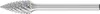 PFERD keményfém HM turbomaró titán anyagokhoz SPG 0613/3 TITANIUM 21222784