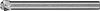 PFERD keményfém HM turbomaró titán anyagokhoz KUD 0403/3 TITANIUM 21212584