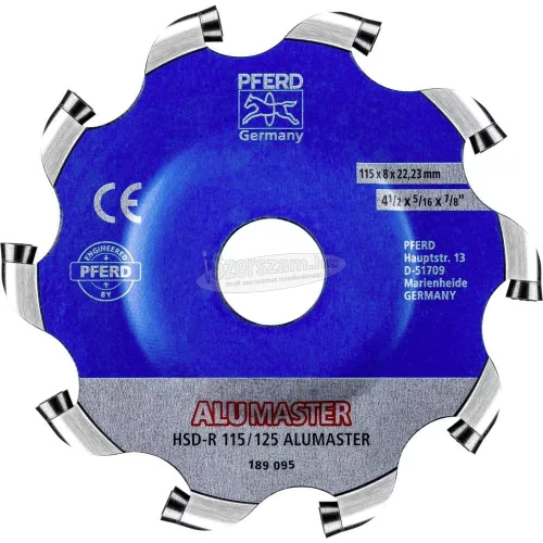PFERD High Speed Disc ALUMASTER renszer HSD-R 115/125 HICOAT 22000021