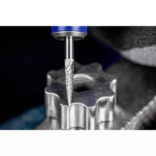 PFERD 21001072 Turbómaró Hossz 43mm Átmérő 6mm Munkahossz 13mm Szár átmérő 3mm 21001072
