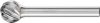 PFERD keményfém HM turbomaró rozsdamentes INOX anyagokhoz KUD 1210/6 INOX 21112882