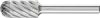 PFERD keményfém HM turbomaró rozsdamentes INOX anyagokhoz WRC 1225/6 INOX 21105382