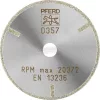 PFERD gyémántszemcsés vágókorong D1A1R 75-2-10 D 357 GAG 68407103