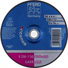 PFERD tisztítókorong E 230-7 SG CAST+ALU 62223681