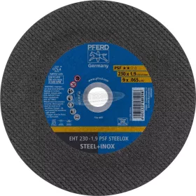   PFERD PSF STEELOX 69198293 Vágótárcsa, egyenes 230mm 22.23mm 5db 69198293