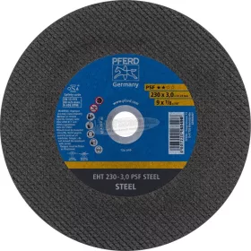   PFERD PSF STEEL 69198291 Vágótárcsa, egyenes 230mm 22.23mm 5db 69198291
