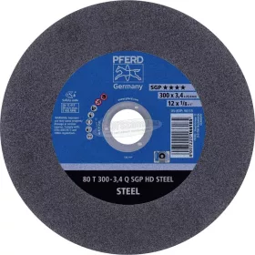   PFERD vágókorong HEAVY-DUTY 80 T Q SGP HD STEEL több méretben