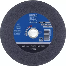 PFERD vágókorong LABOR 80 T H SG LAB STEEL több méretben