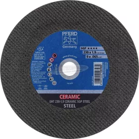 PFERD vágókorong EHT 230-1,9 CERAMIC SGP STEEL 61323019