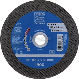 PFERD vágókorong EHT 180-2,5 SG INOX 61326423