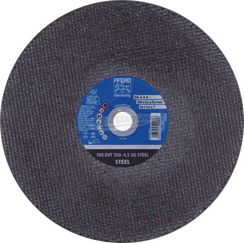 PFERD vágókorong 100 EHT 350-4,5 SG STEEL/25,4 61329525