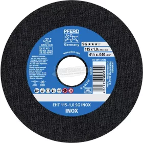 PFERD vágókorong EHT 115-1,0 SG INOX 61340416