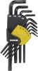PROXXON TORX KULCS L-alakú készlet 9 részes T8-T50 23944