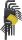 PROXXON TORX KULCS L-alakú készlet 9 részes T8-T50 23944