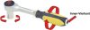 PROXXON Crowa racsnis kulcs 1/4", 52 fog ROTARY-forgó nyelű 23082