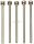Proxxon Micromot 28 815 5db feltűző tengely (xhossz) 2,35x44mm Szár átmérő 2,35mm 5db 28815