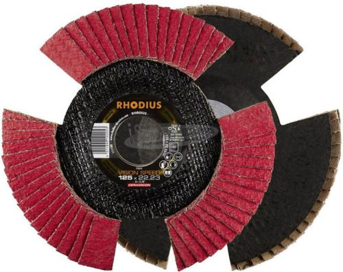 Rhodius 210647 VISION SPEED lamellás csiszolótányér 125x22,23-P120 125mm 1db 210647