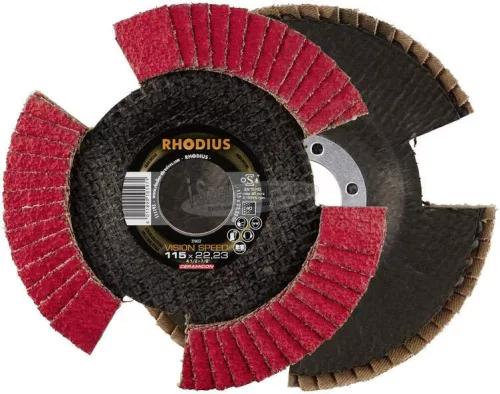 Rhodius 210652 VISION SPEED lamellás csiszolótányér 115x22,23-P40 115mm 1db 210652