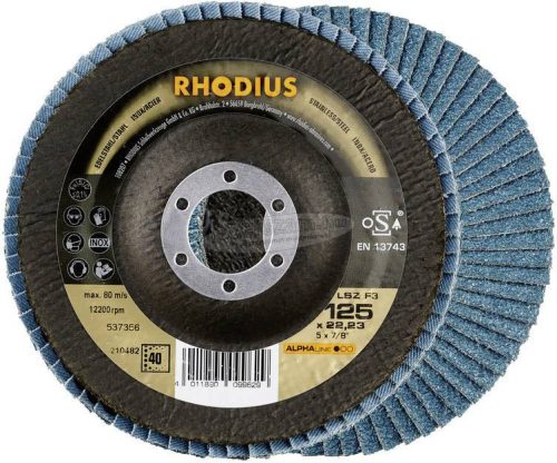 Rhodius 210479 Rhodius LSZ F3 Fan Disc 115x22,23-P40 115mm 1db 210479
