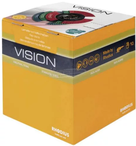 Rhodius lamellás csiszolótányér VISION SPEED több méretben