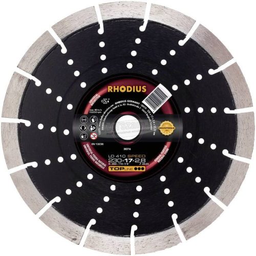 Rhodius 303712 LD410 SPEED Gyémánt vágótárcsa 115mm 1db 303712