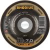 Rhodius 210751 RS28 Nagyolótárcsa, hajlított 115mm 22.23mm 1db 210751