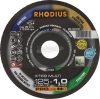 Rhodius XT69 MULTI BOX 211211 Vágótárcsa, egyenes 125mm 22.23mm 10db 211211