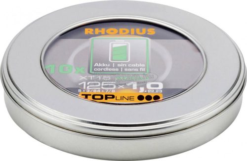 Rhodius XT15 ACCU BOX 210247 Vágótárcsa, egyenes 115mm 22.23mm 10db 210247