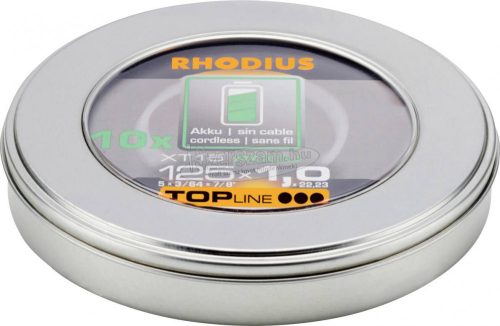 Rhodius XT15 ACCU BOX 210248 Vágótárcsa, egyenes 125mm 22.23mm 10db 210248