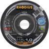 Rhodius XT24 210450 Vágótárcsa, egyenes 115mm 22.23mm 1db 210450