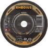 Rhodius XT10 MINI 206804 Vágótárcsa, egyenes 75mm 10mm 1db 206804