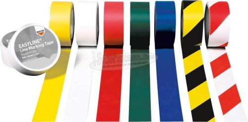 Rocol RS56016 RS56016 Jelölő ragasztószalag EasyTape Piros, Fehér 33mx75mm 1db RS56016