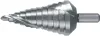 RUKO 101060 lépcsős fúró 6-37mm HSS/100mm 3 oldalú szár 1db 101060