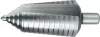 RUKO 101097 lépcsős fúró 6-40.5mm HSS/105mm 3 oldalú szár 1db 101097