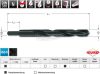 RUKO 200190 HSS-R csigafúró 19mm/198mm DIN 338 1db 200190
