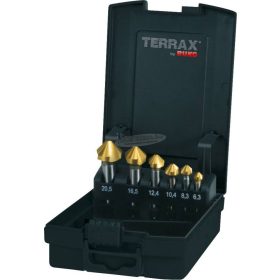   RUKO A102152TRO Kúpsüllyesztő készlet 6 részes 6.3/8.3/10.4/12.4/16.5/20.5mm HSS TiN 1 készlet A102152TRO