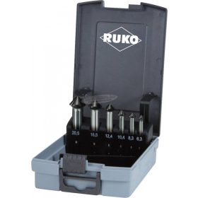   RUKO 102790EPRO Kúpsüllyesztő készlet 6 részes 6.3/8.3/10.4/12.4/16.5/20.5mm HSS 1 készlet 102790EPRO
