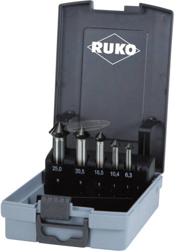 RUKO 102791PRO Kúpsüllyesztő készlet 5 részes 6.3/10.4/12.4/16.5/20.5/25mm hengeres 1 készlet 102791PRO