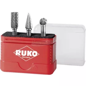   RUKO Keményfém maróstift, frézer készlet 3 részes 6mm-es szárral RUKO 116001