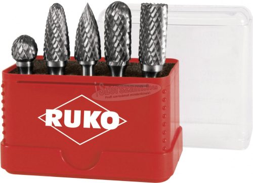 RUKO 116005 Turbómaró Keményfém 12mm Hossz 12.0mm Szár átmérő 6mm 116005