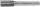 RUKO Keményfém maróstift, hengeres, lapos fejű 3mm átmérőjű 116046