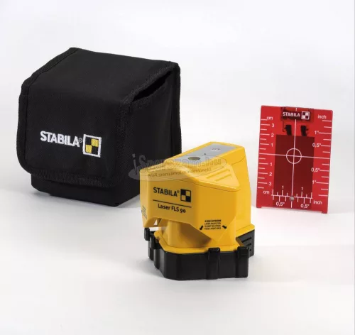 Stabila FLS 90, 3-pcs Padlószintező lézer Hatótáv (max.):15 m 18574