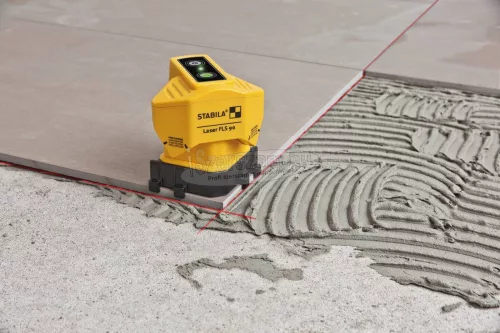 Stabila FLS 90, 3-pcs Padlószintező lézer Hatótáv (max.):15 m 18574