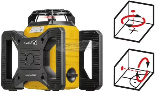 Stabila LAR 160, 7-pcs Rotációs lézer Hatótáv (max.):600 m 19241